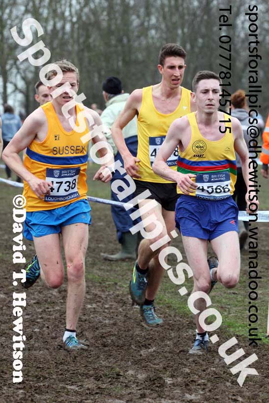 Senior mens Inter Counties Cross Country, Prestwold Hall, Loughborough. Photo: David T. Hewitson/Sports for All Pics